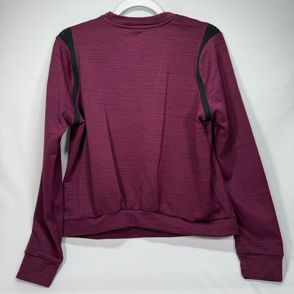 Nike Women's Golf Therma Sphere Sweater Fleece Large L Reunion Logo Pullover Top - Picture 4 of 7